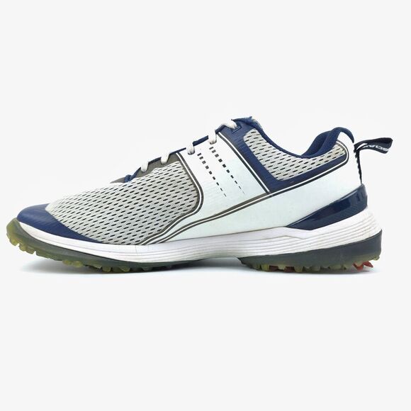 SQAIRZ Speed Mesh Golf Shoes Performance Sneaker White Blue Athletic Sporty 11.5 main image 4